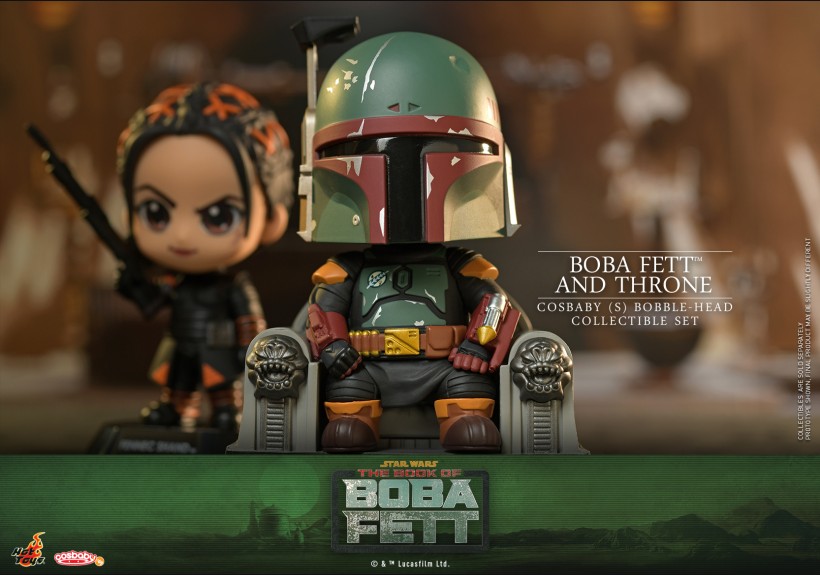 HotToys CosBaby COSB928 Boba Fett with Throne(Star Wars:The Book of Boba Fett)