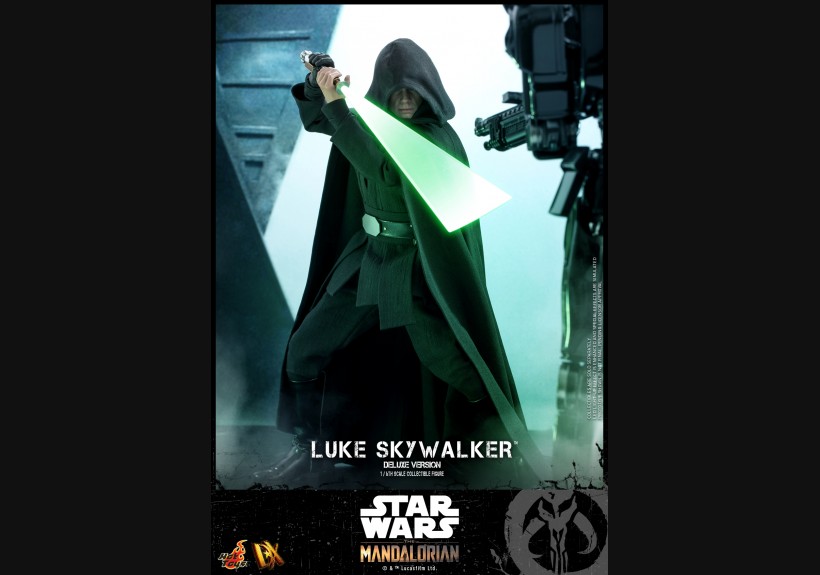 HotToys 1/6 Figure DX23 Luke Skywalker + Grogu Deluxe Version(Star Wars: The Mandalorian)