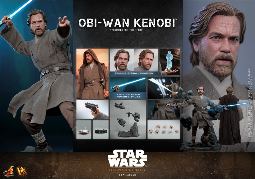HotToys 1/6 Figure DX26 Obi-Wan Kenobi(Star Wars : Obi-Wan Kenobi)