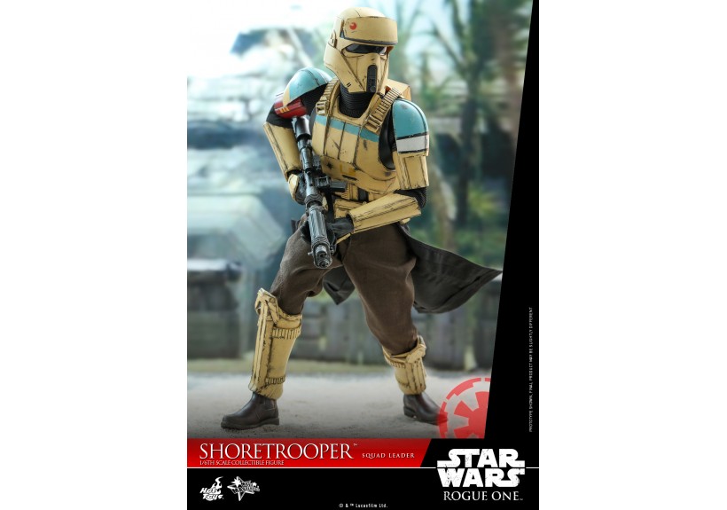 HotToys 1/6 Figure MMS592 Shoretrooper Squad Leader(aka Coastal Defender Stormtrooper)(Rogue One: A Star Wars Story)