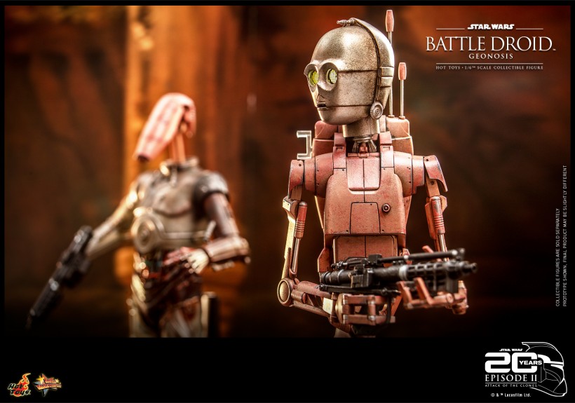 HotToys 1/6 Figure MMS649 B1-Series Battle Droid(Star Wars Ⅱ: Attack of the Clones)