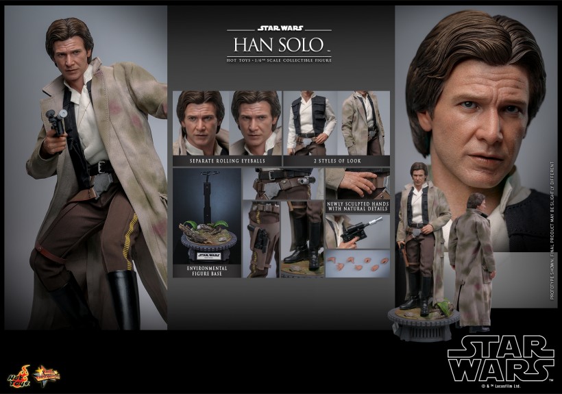 HotToys 1/6 Figure MMS740 Han Solo(Star Wars Episode Ⅵ : Return of The Jedi)