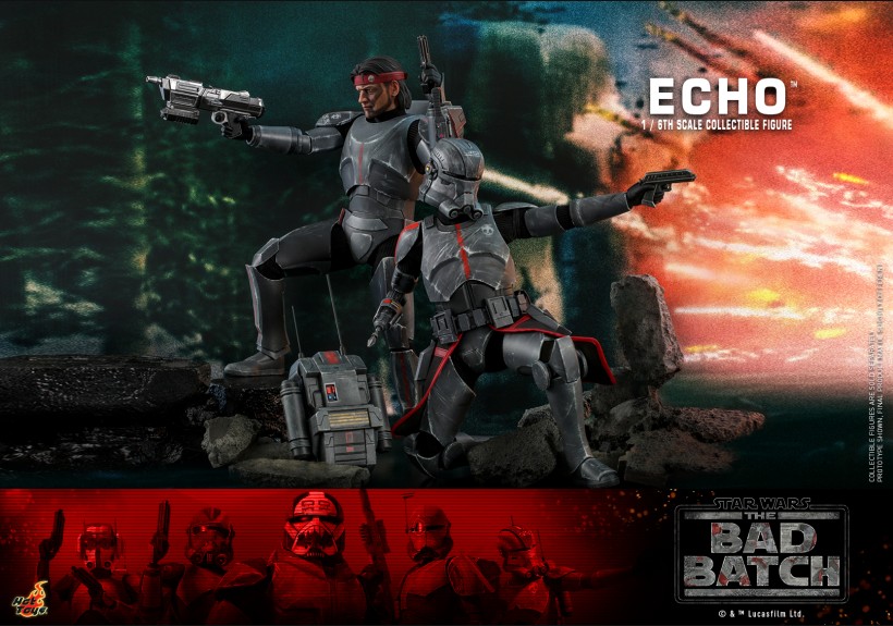 HotToys 1/6 Figure TMS042 CT-1409(CT-21-0408) Echo(Star Wars: The Bad Batch)