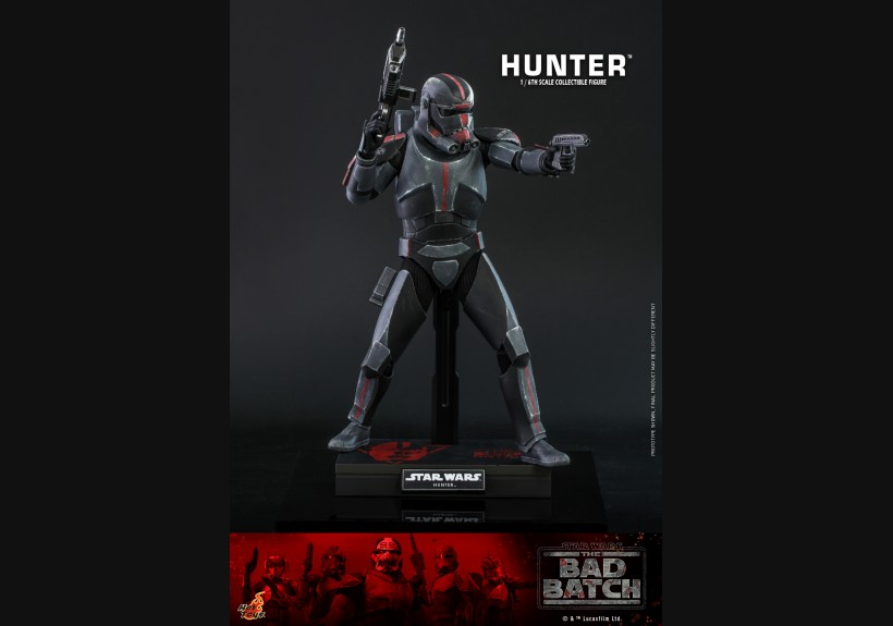 HotToys 1/6 Figure TMS050 Clone Force 99 The Bad Batch Hunter(Star Wars: The Bad Batch)
