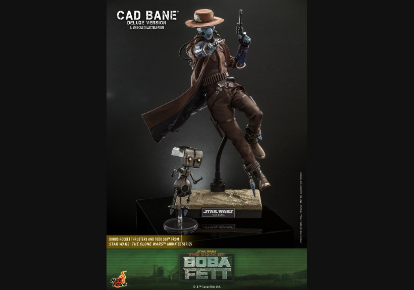 HotToys 1/6 Figure TMS080 Cad Bane+Todo 360(Star Wars:The Book of Boba Fett)