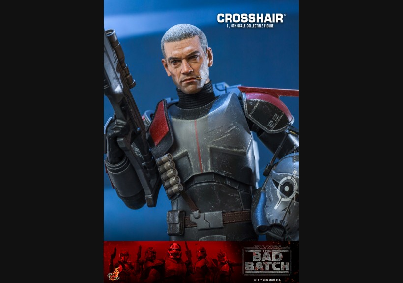 HotToys 1/6 Figure TMS087 Clone Force 99 The Bad Batch CT-9904 Crosshair(Star Wars: The Bad Batch)