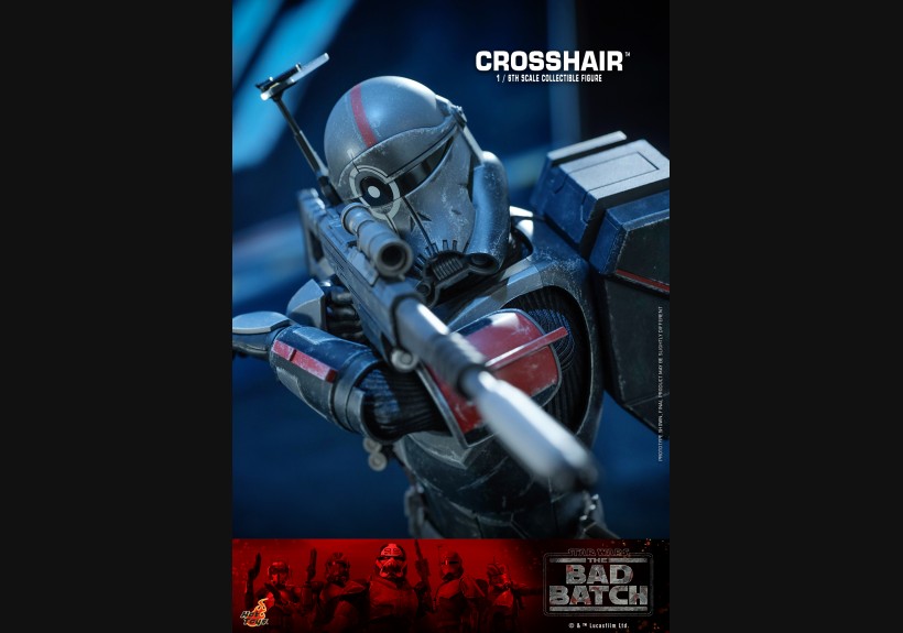 HotToys 1/6 Figure TMS087 Clone Force 99 The Bad Batch CT-9904 Crosshair(Star Wars: The Bad Batch)