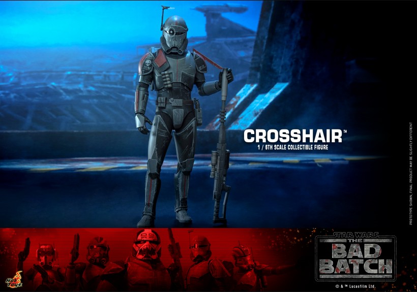 HotToys 1/6 Figure TMS087 Clone Force 99 The Bad Batch CT-9904 Crosshair(Star Wars: The Bad Batch)