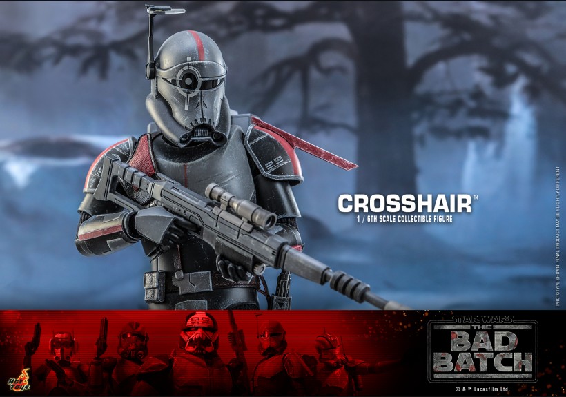 HotToys 1/6 Figure TMS087 Clone Force 99 The Bad Batch CT-9904 Crosshair(Star Wars: The Bad Batch)