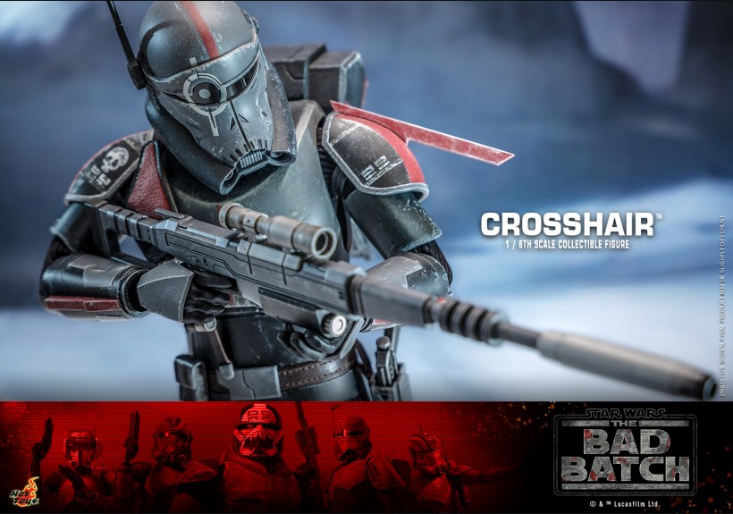 HotToys 1/6 Figure TMS087 Clone Force 99 The Bad Batch CT-9904 Crosshair(Star Wars: The Bad Batch)