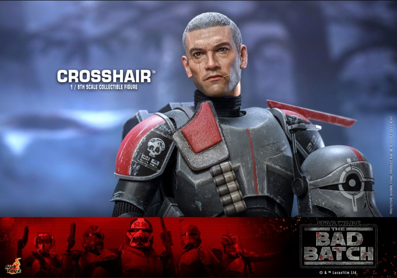HotToys 1/6 Figure TMS087 Clone Force 99 The Bad Batch CT-9904 Crosshair(Star Wars: The Bad Batch)