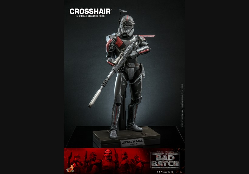 HotToys 1/6 Figure TMS087 Clone Force 99 The Bad Batch CT-9904 Crosshair(Star Wars: The Bad Batch)