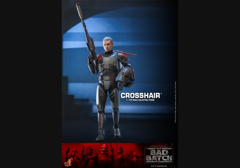 HotToys 1/6 Figure TMS087 Clone Force 99 The Bad Batch CT-9904 Crosshair(Star Wars: The Bad Batch)
