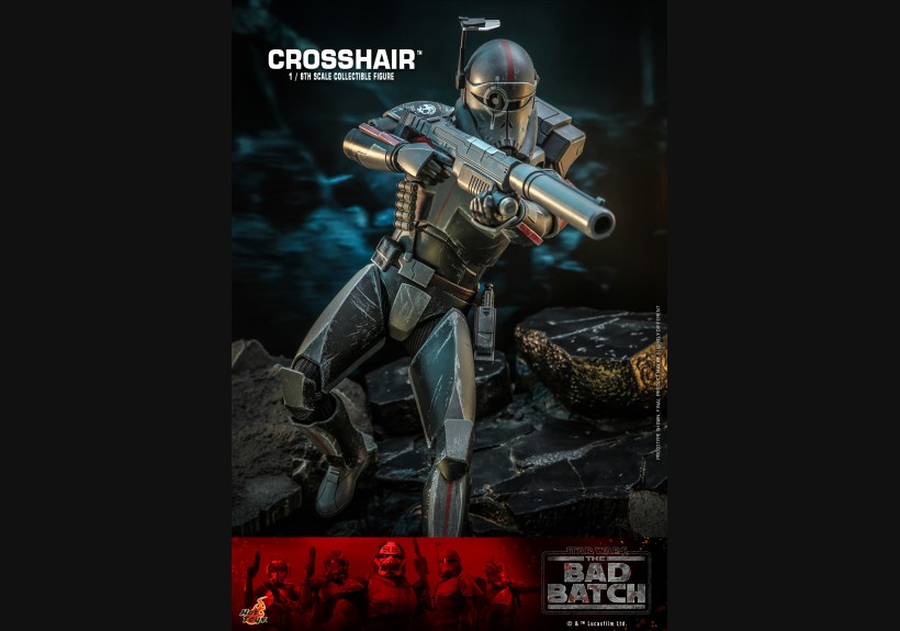 HotToys 1/6 Figure TMS087 Clone Force 99 The Bad Batch CT-9904 Crosshair(Star Wars: The Bad Batch)