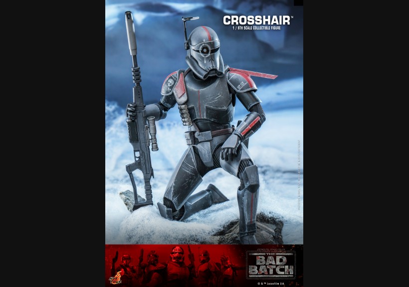 HotToys 1/6 Figure TMS087 Clone Force 99 The Bad Batch CT-9904 Crosshair(Star Wars: The Bad Batch)