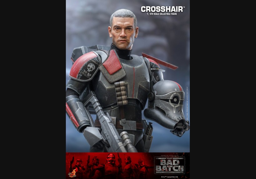 HotToys 1/6 Figure TMS087 Clone Force 99 The Bad Batch CT-9904 Crosshair(Star Wars: The Bad Batch)