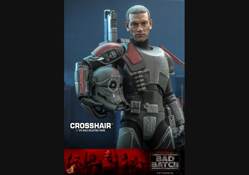 HotToys 1/6 Figure TMS087 Clone Force 99 The Bad Batch CT-9904 Crosshair(Star Wars: The Bad Batch)