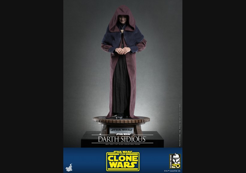 HotToys 1/6 Figure TMS102 Darth Sidious(Sheev Palpatine)(Star Wars : The Clone Wars)