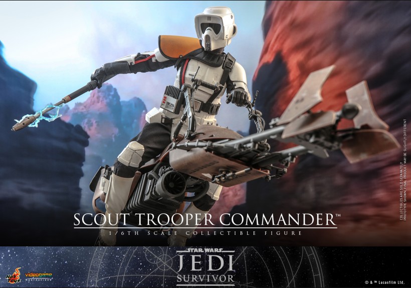 HotToys 1/6 Figure VGM53 Scout Trooper Commander(Star Wars Jedi : Survivor)